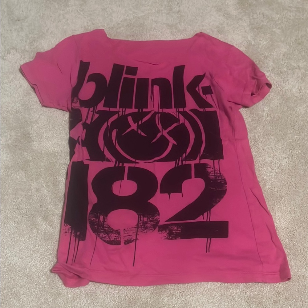 Kids Pink Graphic T-Shirt